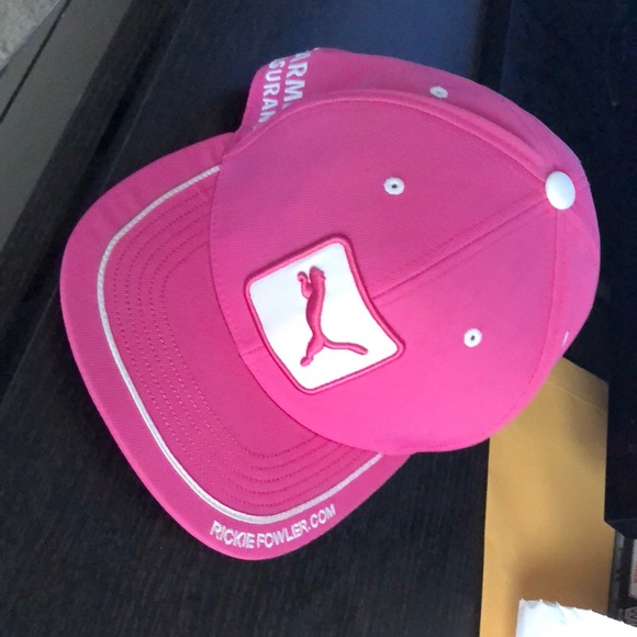 pink puma golf hat
